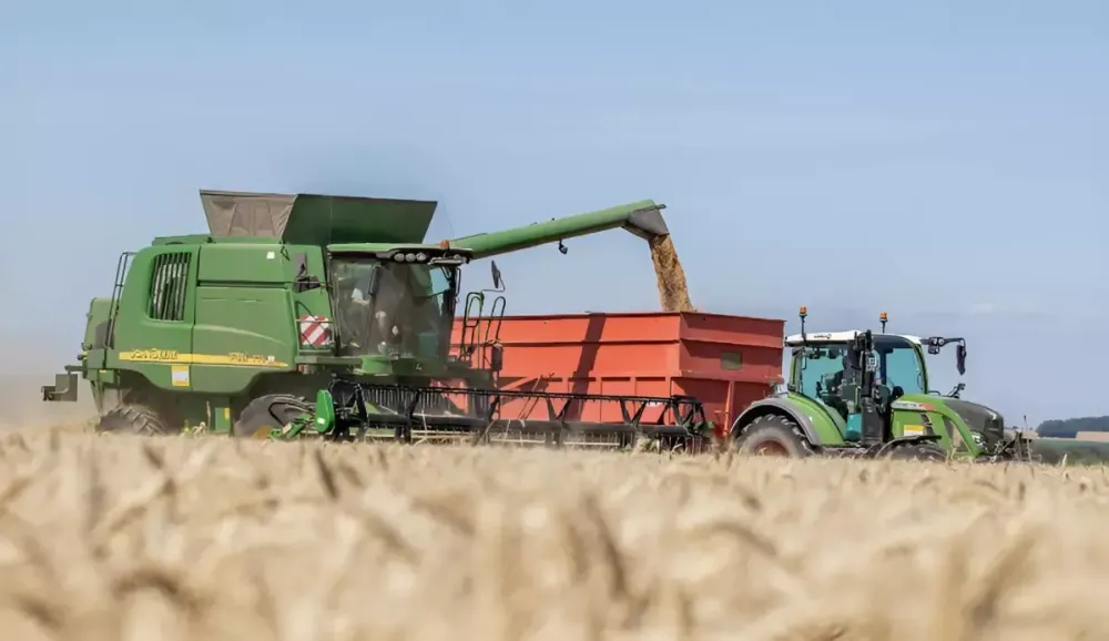 moisson réussie